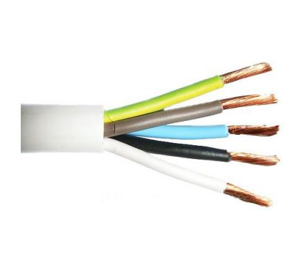 Силовой кабель 5 жильный сечение 6 кв.мм ПВС 5х6 цена за метр