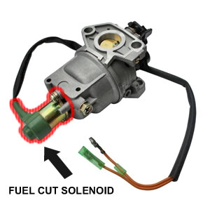 Клапан FCS (Fuel Cut Solenoid) отсечки топливна бензинового генератора